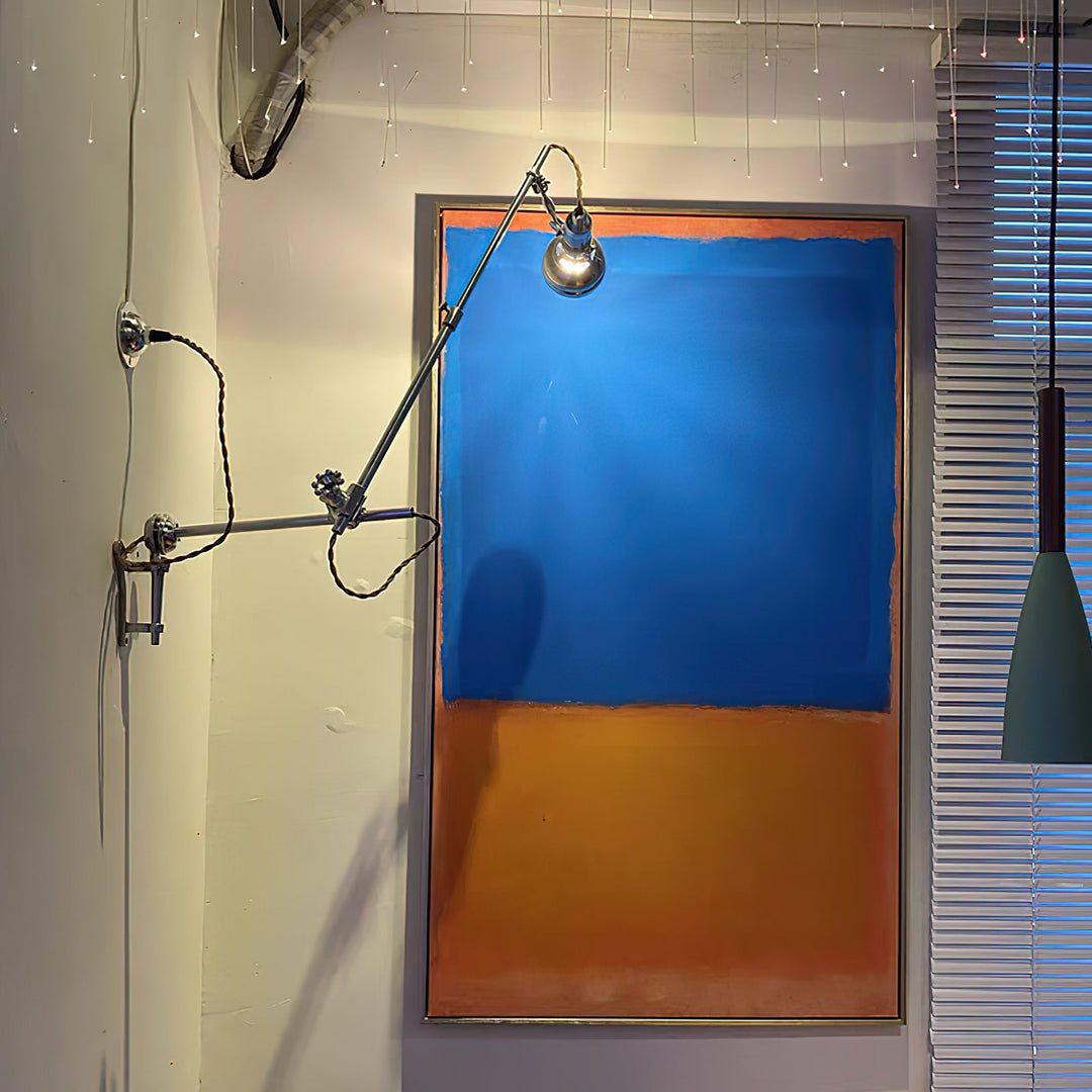Lámpara de Pared con Brazo Articulado Ralph Rocker para Enchufe