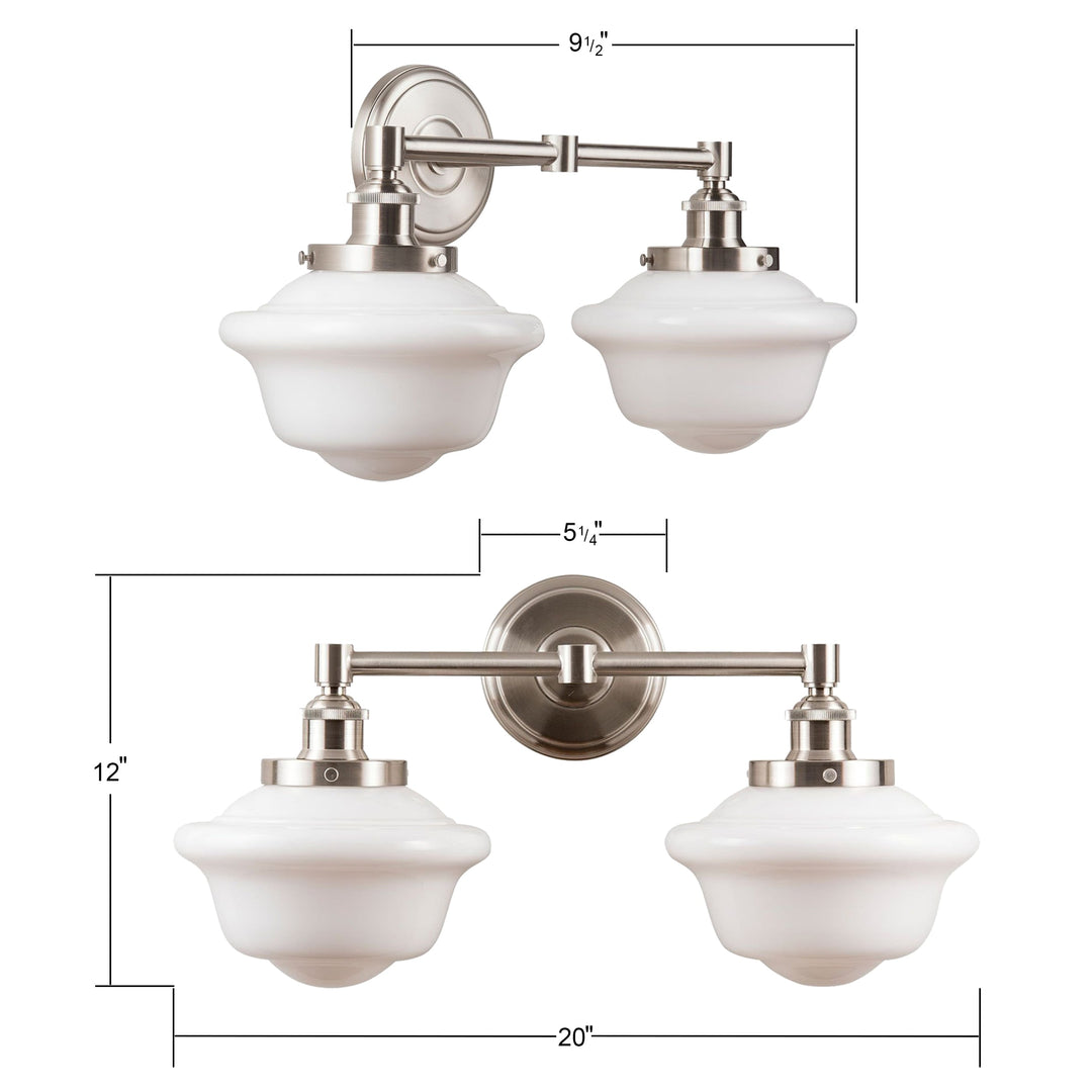 Lámpara de tocador de baño industrial Lavagna