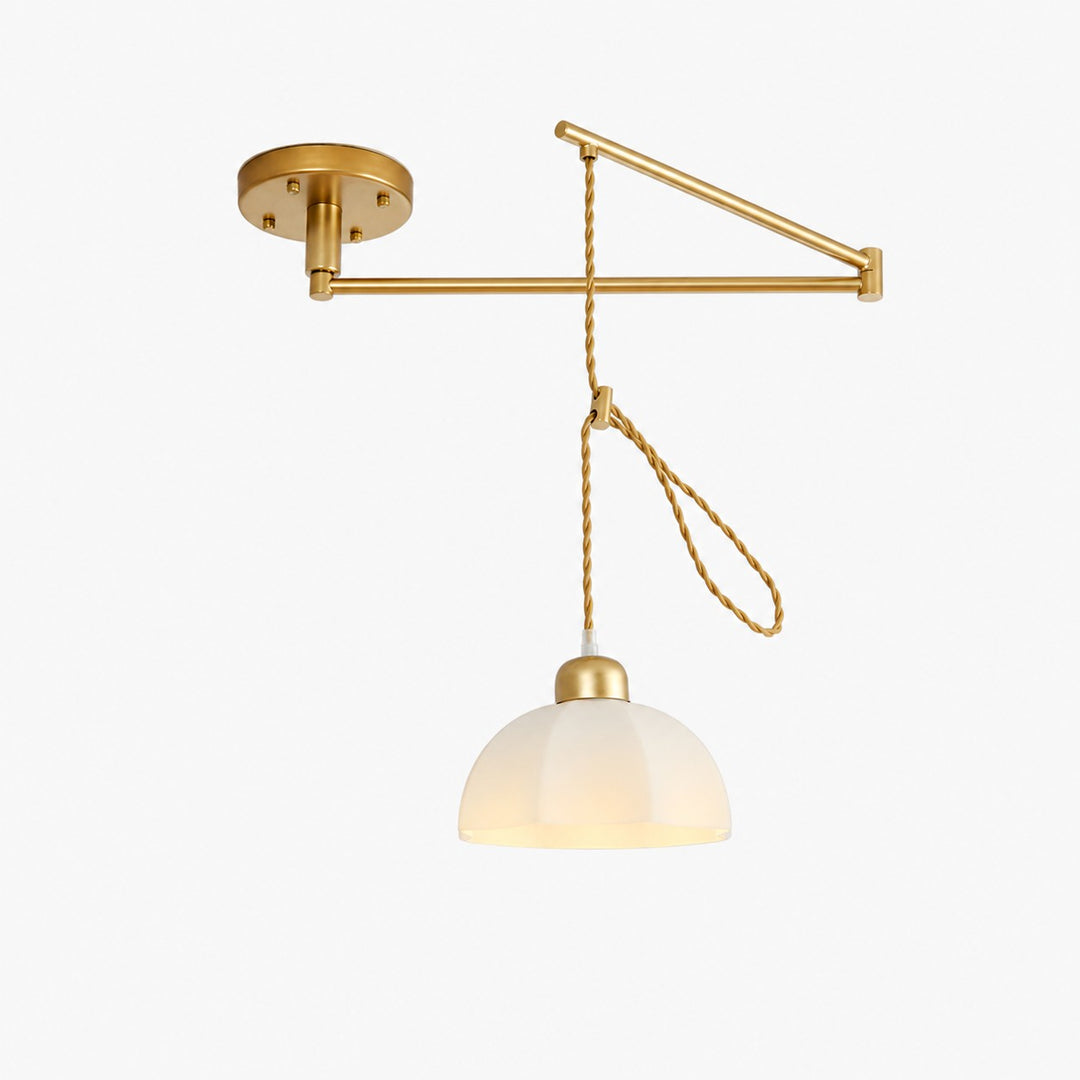 Modern Adjustable Swing Arm Pendant Light