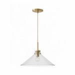 Charger l&#39;image dans la visionneuse de galerie, Aurenza Modern Farmhouse  Cone Pendant Light – Dimmable Kitchen and Entryway Lighting
