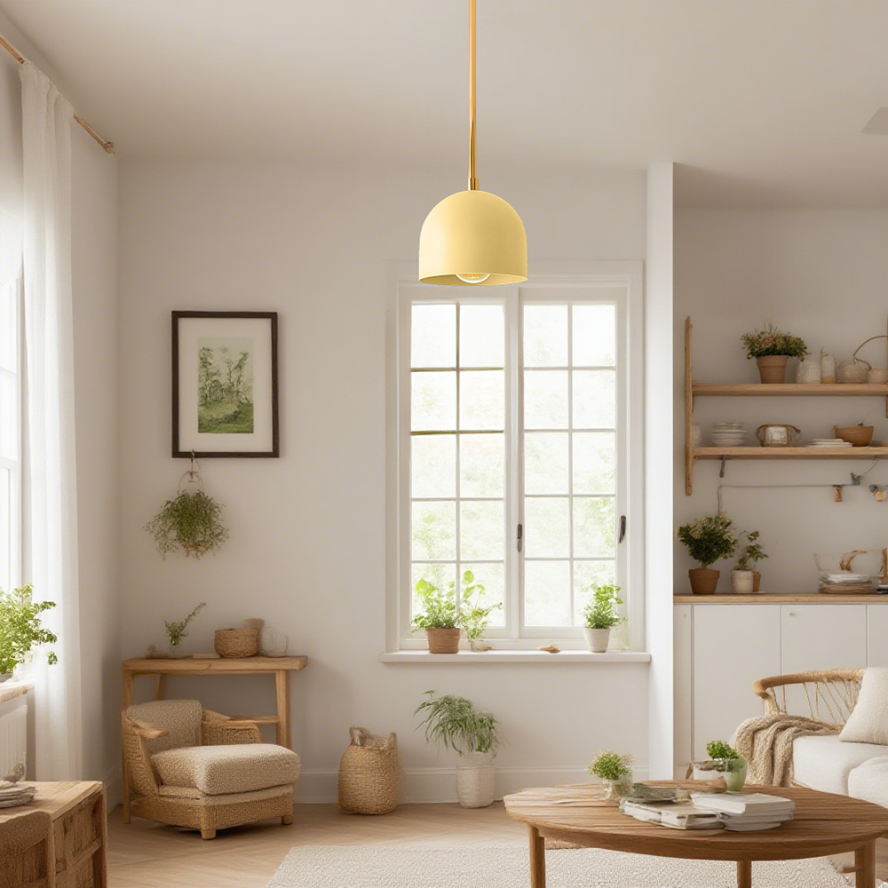Suspension Farmhouse – Suspension Vanity avec dôme coloré