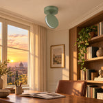 Charger l'image dans la visionneuse de galerie, Tilting Head Round Disc Aluminium Wall Light
