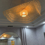 Load image into Gallery viewer, Natural Woven Shade Plug-In Light