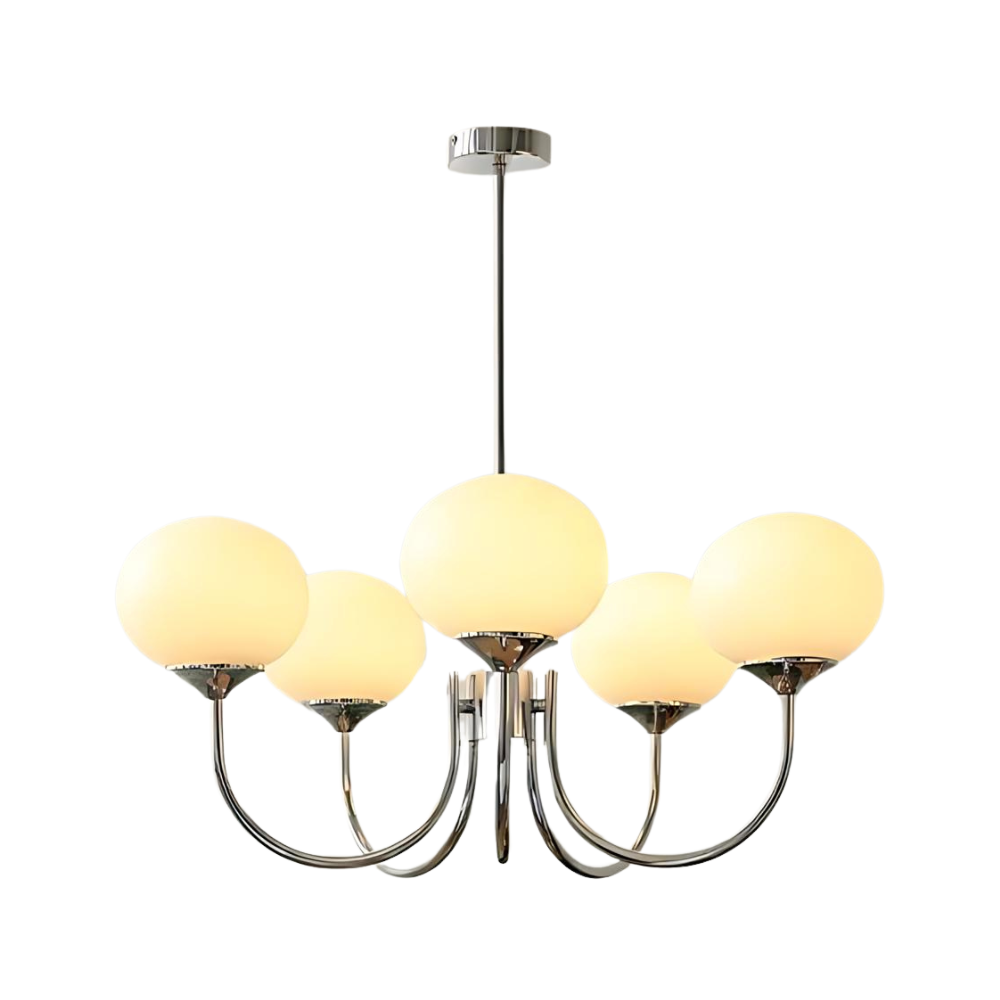 Candelabro Moderno Marshmallow de Vidrio