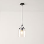 Charger l&#39;image dans la visionneuse de galerie, Lampe suspendue en métal Morandi Hanton Nordic Metal — Luminaire minimaliste nordique 

