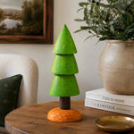 Cargar imagen en el visor de la Galería, Wooden pine ornament decor view