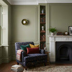 Load image into Gallery viewer, Kalo Versatile Glass Disc Modern Wall/Ceiling Fixture with Color-Accent Rim for Living Spaces