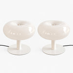 Charger l'image dans la visionneuse de galerie, Rounded Glass Slim Stem Blown Glass Table Lamp