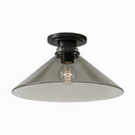 Charger l&#39;image dans la visionneuse de galerie, Aurenza Modern Industrial Flush Mount – Elegant Ceiling Lamp for Residential Interiors
