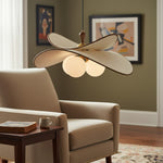 Charger l'image dans la visionneuse de galerie, Suspension globe en verre flottant Orrise avec accents métalliques - Lumières modernes et minimalistes pour cuisine et salles à manger