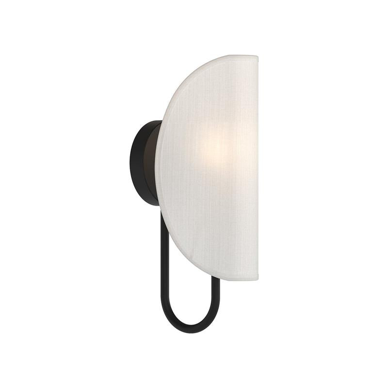 Minimalistische moderne Wandleuchte mit Messing- oder Stoffschirm für stimmungsvolle Beleuchtung
