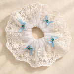 Load image into Gallery viewer, Vintage Lace Lamp Shade Covers with Bows, Pearls &amp; Floral Details