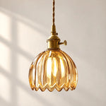 Charger l'image dans la visionneuse de galerie, Nordic Colorful Flower Glass Pendant Lamp