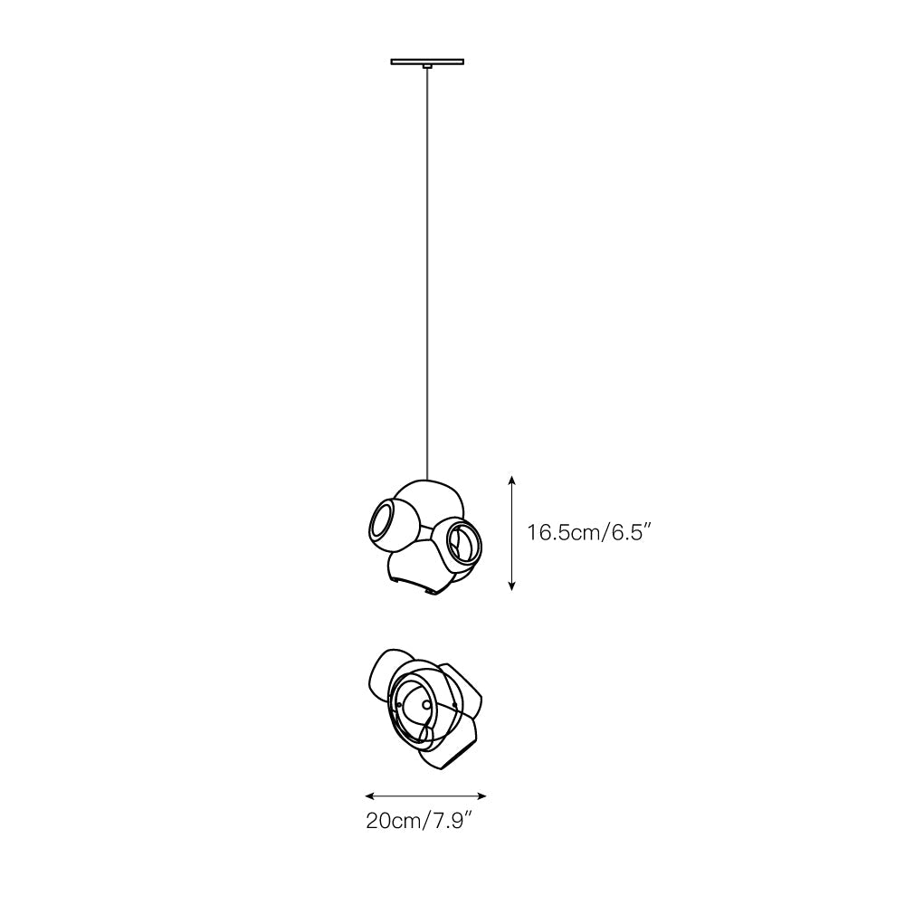 Suspension en verre traité