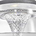 Load image into Gallery viewer, Clear Solar Garden Lantern with Black Frame