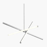 Load image into Gallery viewer, Voro Led Rod Chandelier - Linear Sputnik Modern Minimalist Lighting
