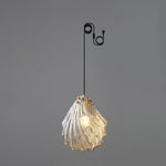 Bild in Gallery-Viewer laden, Hand-Blown Glass Brass Plug-In Swag Pendant