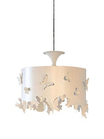 Bild in der Galerieansicht laden, Vintage Trommel Schmetterling Anhänger Lampe – Elegante Beleuchtung für Schlafzimmer, Esszimmer
