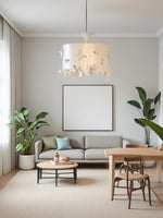 Bild in der Galerieansicht laden, Vintage Trommel Schmetterling Anhänger Lampe – Elegante Beleuchtung für Schlafzimmer, Esszimmer
