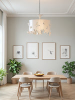 Bild in der Galerieansicht laden, Vintage Trommel Schmetterling Anhänger Lampe – Elegante Beleuchtung für Schlafzimmer, Esszimmer

