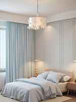 Bild in der Galerieansicht laden, Vintage Trommel Schmetterling Anhänger Lampe – Elegante Beleuchtung für Schlafzimmer, Esszimmer
