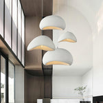 Load image into Gallery viewer, Curved Polystyrene Plug-In Pendant Light