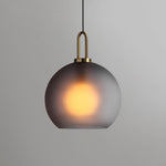 Bild in Gallery-Viewer laden, Copper-Plated Glass Plug-In Swag Pendant