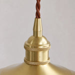 Bild in Gallery-Viewer laden, Close-up of the braided cord and brass cord grip