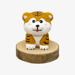 Cargar imagen en el visor de la Galería, Hand-Carved Wooden Chinese Zodiac Animal Figurines