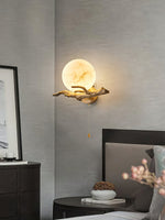Bild in Gallery-Viewer laden, Retro Zweige Alabaster Wandleuchte