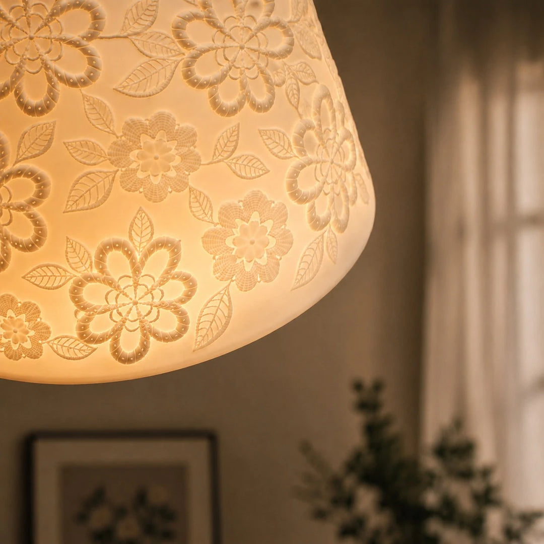 detail bowl floral lit pattern