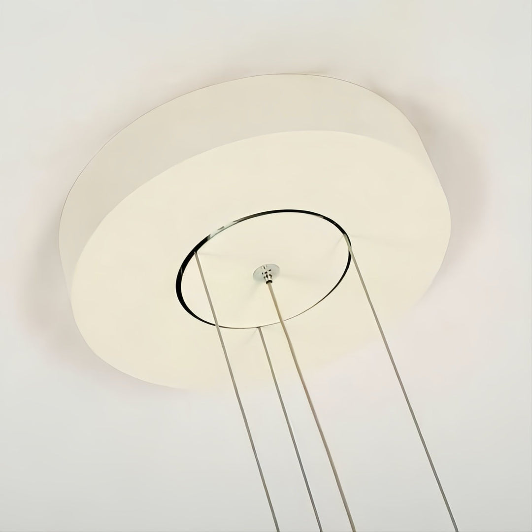 Plumeo Flamingo Mehrschichtige Hängelampe – Schlichtes Leuchtmittel für moderne Wohnzimmer N54