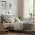 Charger l'image dans la visionneuse de galerie, Lampe de bureau réglable Modryx - Métal industriel ancien pour bureau et chambre