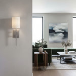 Load image into Gallery viewer, Mavora Minimalist Hammered Metal Linear Wall Light – Contemporary Accent Lighting Fixture
