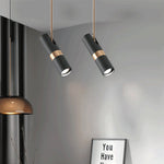 Charger l'image dans la visionneuse de galerie, Black And Gold Metal Hardwired Pendant Light