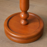 Load image into Gallery viewer, Vintage Solid Wood Floor Lamp with Optional Side Table