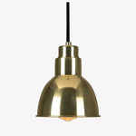 Load image into Gallery viewer, Industrial Brass Adjustable Pendant Lamp