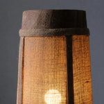 Load image into Gallery viewer, Close-up of gray pressed pleat upper frame