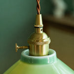 Load image into Gallery viewer, Brass holder and ceramic neck detail
