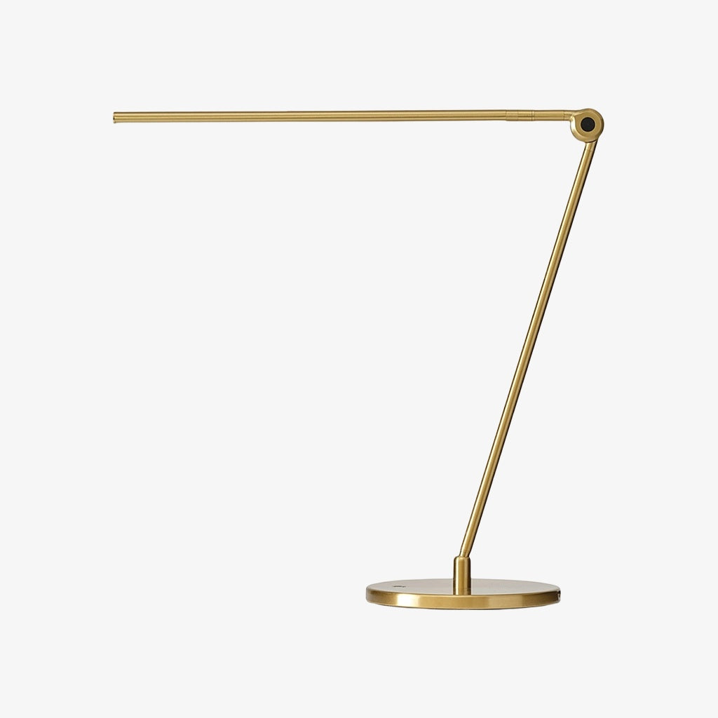 Lampe de Bureau Minimaliste Baluxis – Forme Linéaire Épurée Lampe LED de Table pour Espace de Travail