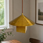 Load image into Gallery viewer, Bauhaus Hollow Silver Single Pendant Light