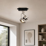 Bild in Gallery-Viewer laden, Bauhaus Brushed Nickel Adjustable Spotlight