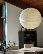 Bild in Gallery-Viewer laden, White Washi Paper Plug-In Pendant