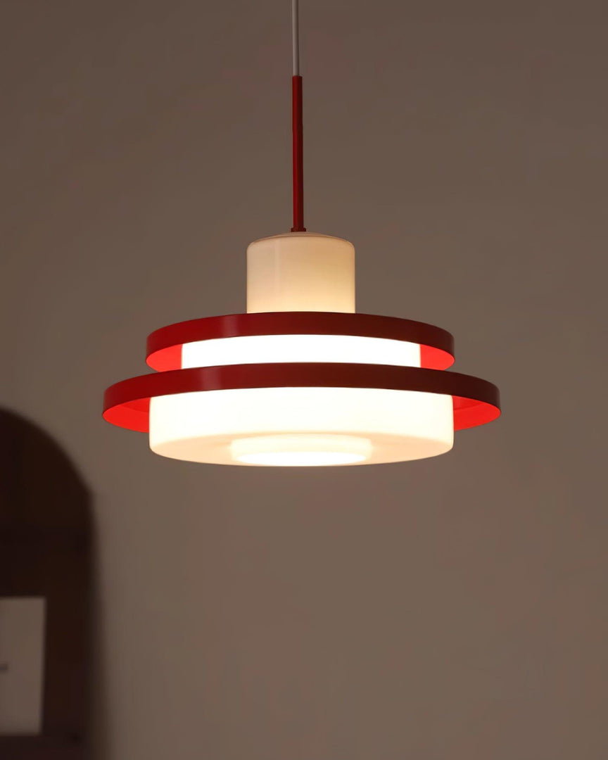 Lampe à suspension en verre Maisie