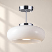 Bauvia Ceiling Light with brass or chrome and colour options