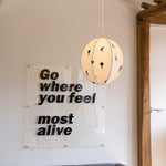 Load image into Gallery viewer, Cotton Colorful Scene Plug-In Pendant