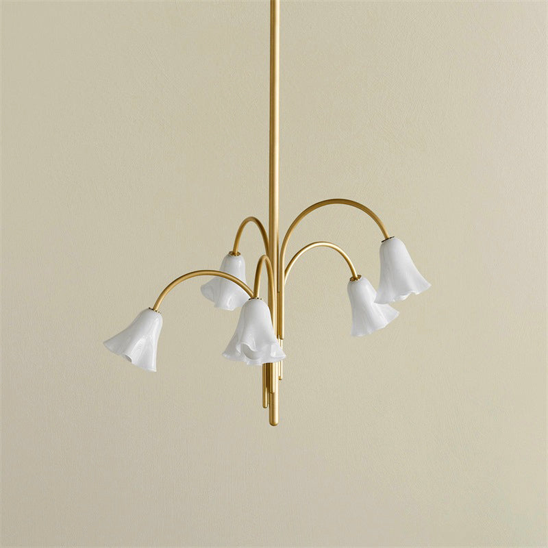 Flora Glass Chandelier
