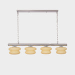 Load image into Gallery viewer, Bauhaus Glass Dining Room Chandelier