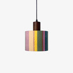 Bild in Gallery-Viewer laden, Fabric drum pendant light 11