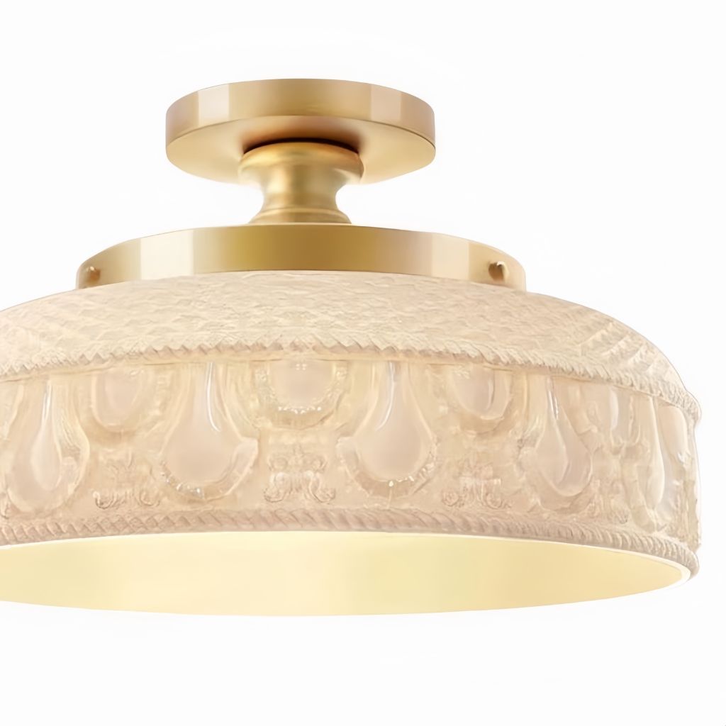 Verdoma Modern Glass Pendant - Minimalist Arc Pendant Light for Kitchen Islands and Dining Areas